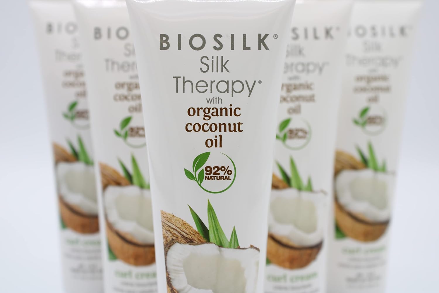 Biosilk Silk Therapy with Organic Coconut Oil Curl Cream Unisex Cream 5 oz : Beauty & Personal Care