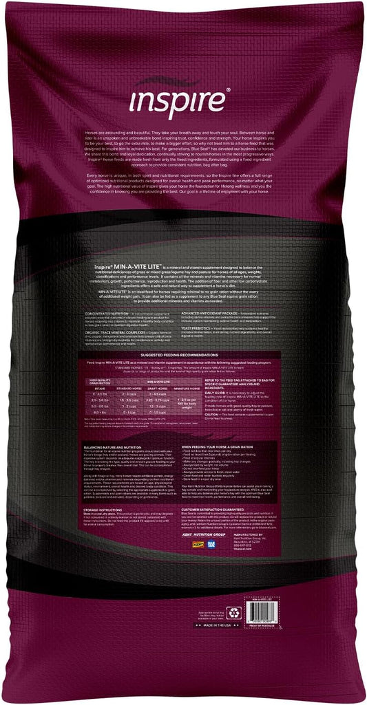 Inspire Min-A-Vit Lite - 50 Pound Bag