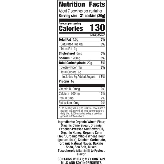 Annie'S Organic Bunny Grahams Snacks, Chocolate Chip, 7.5 Oz