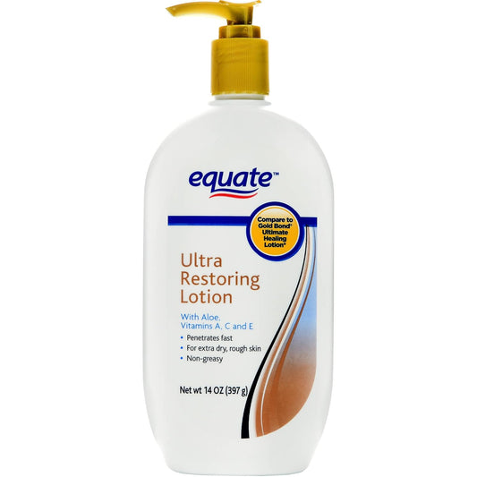 Equate Ultra Restoring Skin Therapy Lotion, 14 Oz : Beauty & Personal Care