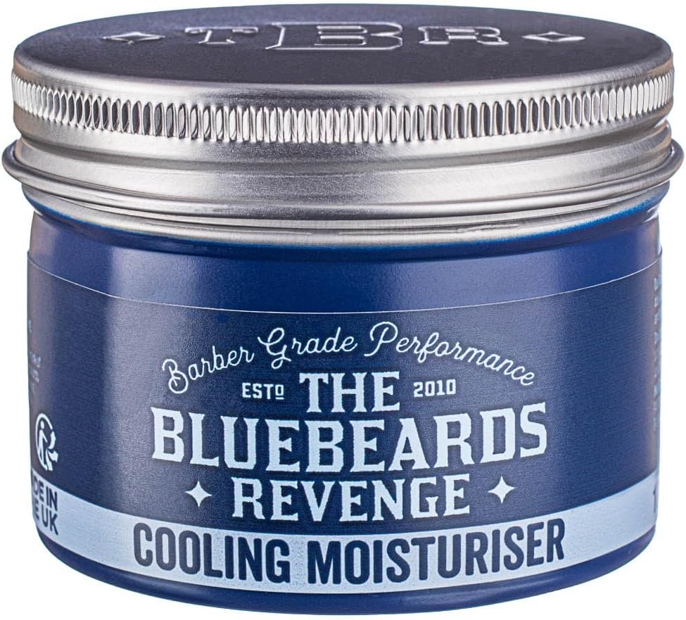 The Bluebeards Revenge, Daily Cooling Moisturiser Cream For Men, For Face, Hands And Body, For Dry And Sensitive Skin, 150ml : Amazon.co.uk: Beauty