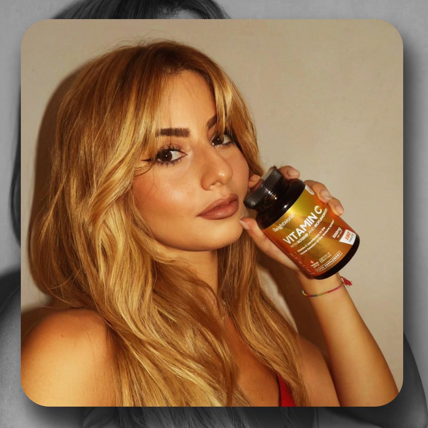 Vitamin C Tablets 1000mg - 180 Tablets - 6 Months Supply - Added Rosehips & Bioflavonoids - Vegan, Gluten-Free & Non-GMO - VIT C Supplement (As Ascorbic Acid) - 1 per Day - Made in The UK : Amazon.co.uk: Health & Personal Care