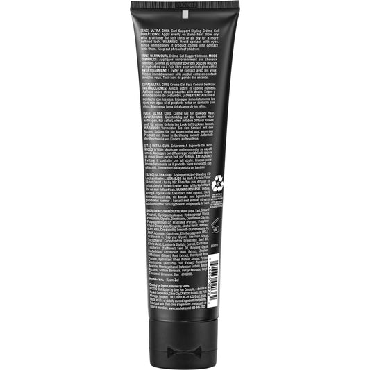 Sexyhair Style Ultra Curl Support Styling Crème-Gel, 5.1 Oz | High Control | Adds Definition And Long-Lasting Shape