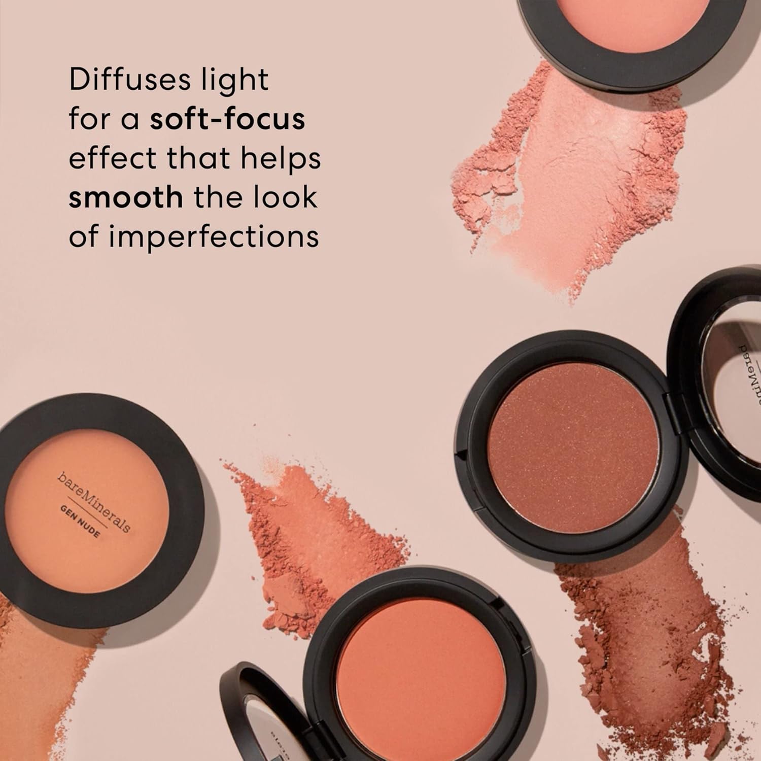 Bare Mínerals GEN NUDE POWDER BLUSH - BUT FIRST, COFFEE, 6g