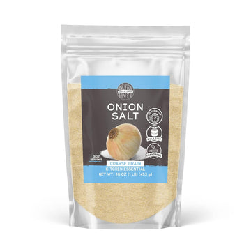 Birch & Meadow 1 Lb Of Onion Salt, Kitchen Essential, Multitasking Seasoning