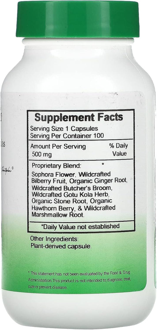 christophers Original Formulas V-Vein Formula 500 Mg 100 Veggie Caps