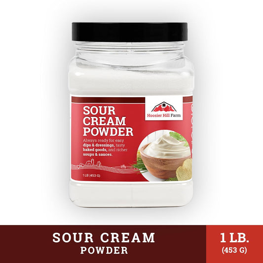 Hoosier Hill Farm Sour Cream Powder, 1LB (Pack of 1)