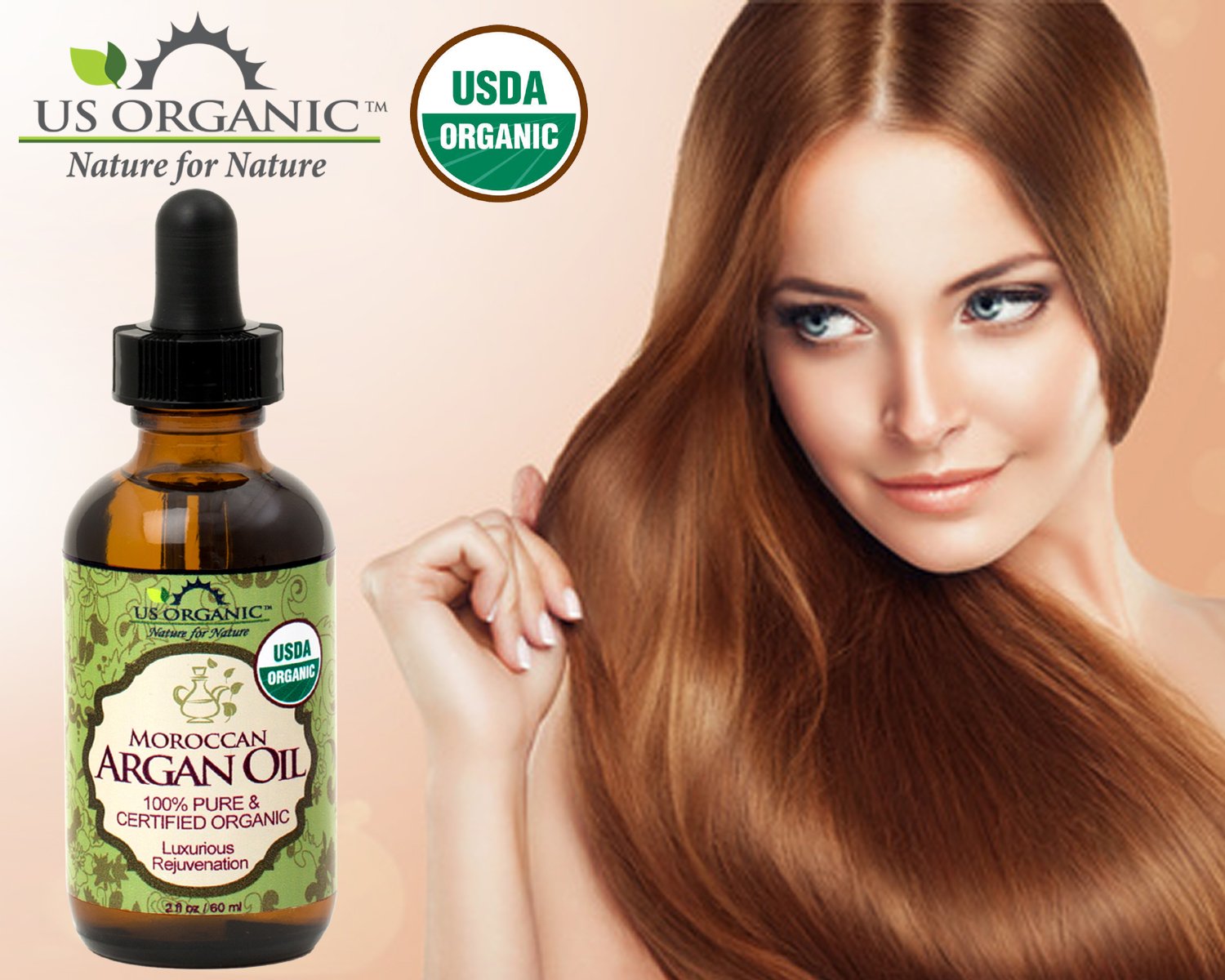 Us Organic Macadamia Nut Oil Unrefined Virgin, Usda Certified Organic, Pure & Natural, Cold Pressed, Sourced In Kenya, In Amber Glass Bottle W/Glass Eye Dropper For Easy Application (2 Oz (Small)) : Beauty & Personal Care