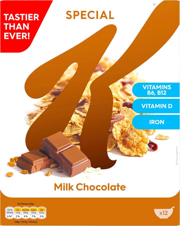 Special K Kellogg's Special K Milk Chocolate Breakfast Cereal 360g : Amazon.co.uk: Grocery