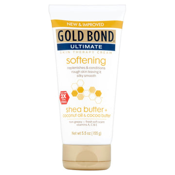 Gold Bond Ultimate Softening Skin Therapy Lotion, With Shea Butter for Rough & Dry Skin, 5.5 Oz (Pack of 4), White : Beauty & Personal Care