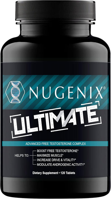 Nugenix Ultimate, Testosterone Booster, 120 Tablets