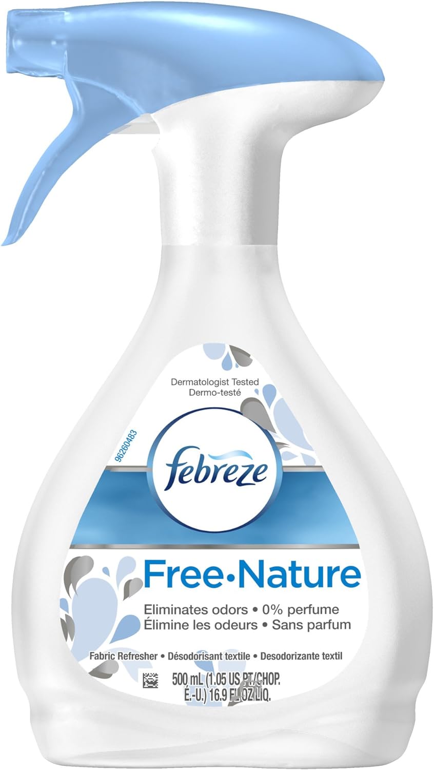 Febreze Air Freshener, Fabric Refresher Air Freshener, Free Nature, 16.9 Ounce