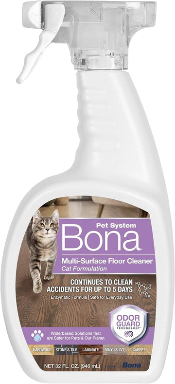 Bona Pet System Multi-Surface Floor Cleaner, Cat Formulation 32 fl Oz
