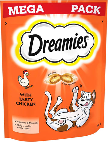 DREAMIES Cat Treats with Chicken Mega Pack 200g?390103