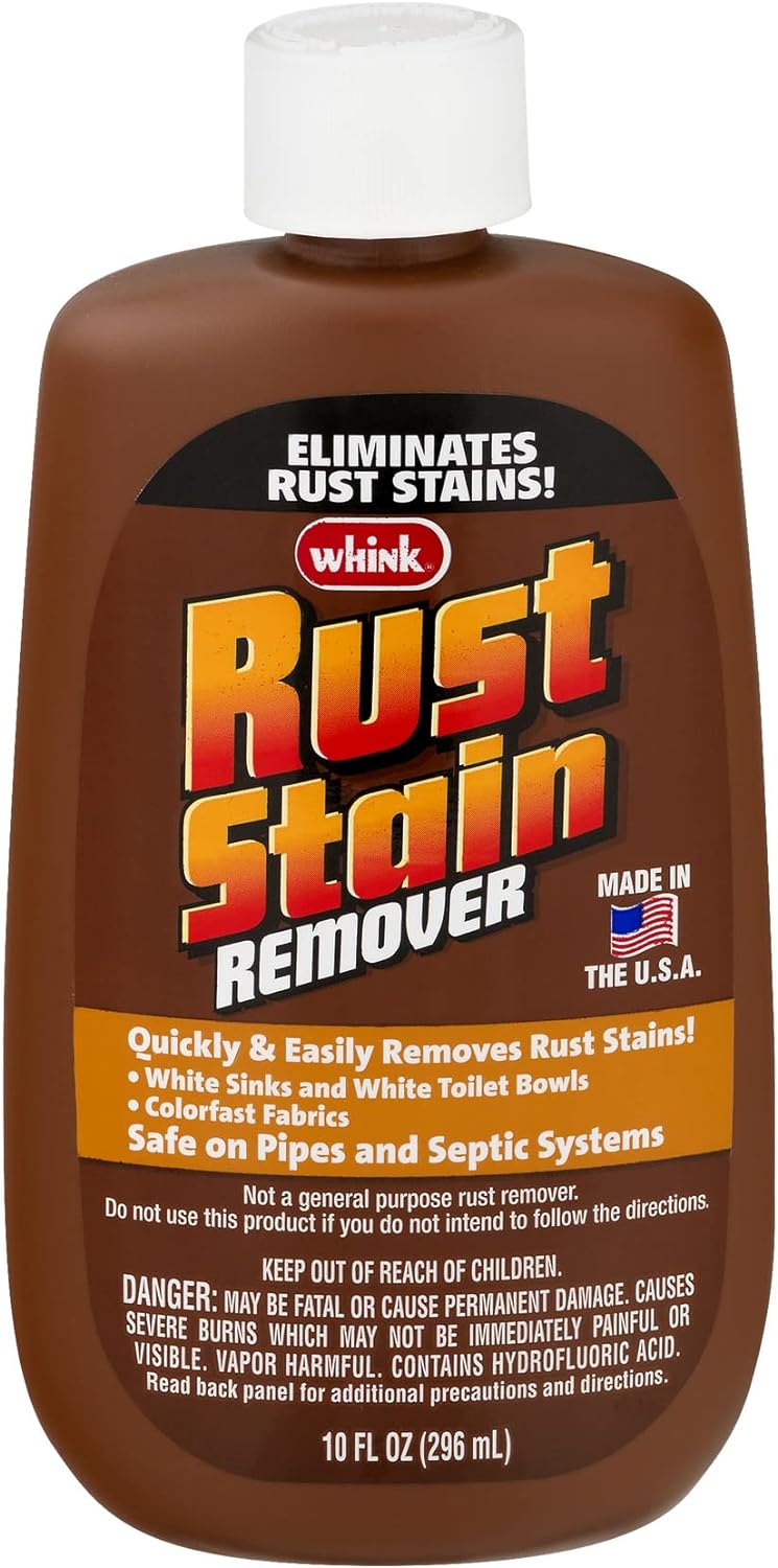 Whink 1281 10OZ Rust/Stain Remover, 10 oz, 10 Ounce