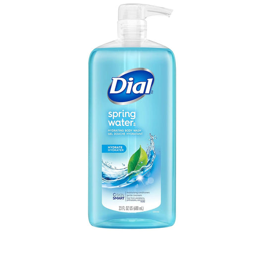 Dial Body Wash, Refresh & Renew Spring Water, 23 Fl Oz (Pack Of 3)