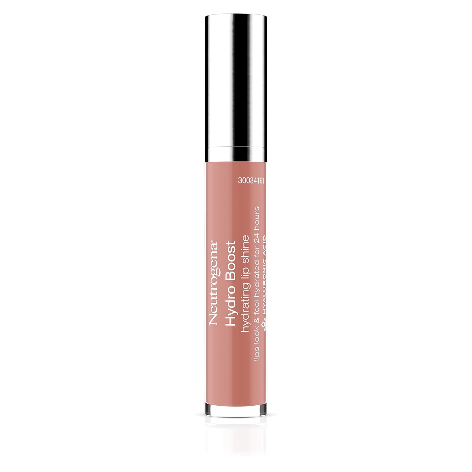 Neutrogena Hydro Boost Moisturizing Lip Gloss, Hydrating Non-Stick And Non-Drying Luminous Tinted Lip Shine With Hyaluronic Acid To Soften And Condition Lips, 20 Berry Brown, 0.10 Oz