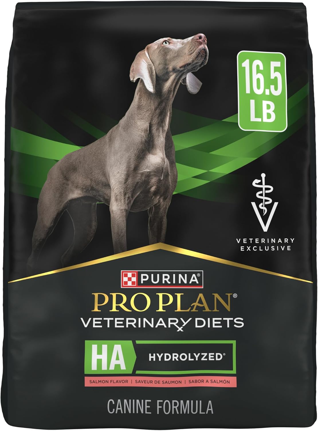 Purina Ha Hydrolyzed Protein Dog Food Dry Salmon Flavor Formula - 16.5 Lb. Bag