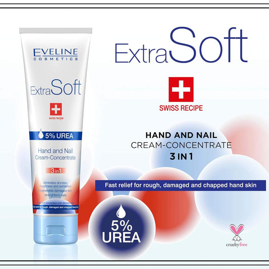 Eveline Cosmetics Extra Soft Hand And Nail Cream-Concentrate