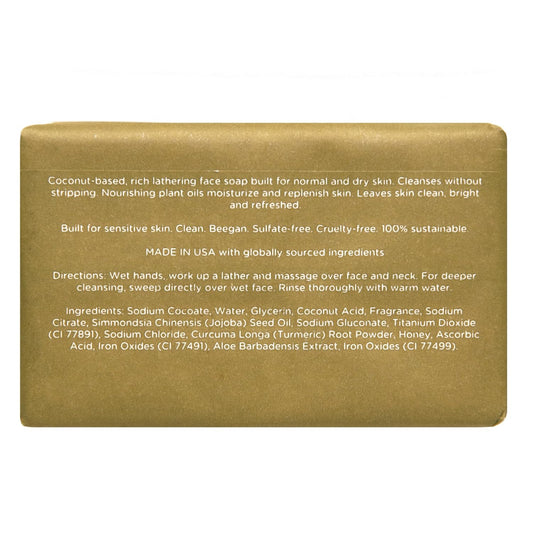 Atwater Facial Cleansing Bar For Dry To Combination Skin, Moisturizing Sulfate-Free Rich Lathering Face Wash Soap; Gentle Face Cleanser For Daily Use; Natural Men’S Face Wash - 142 Grams / 5 Oz