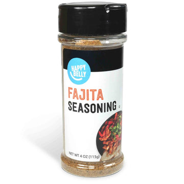 Amazon Brand - Happy Belly Fajita Seasoning, 4 Ounce (Pack Of 1)