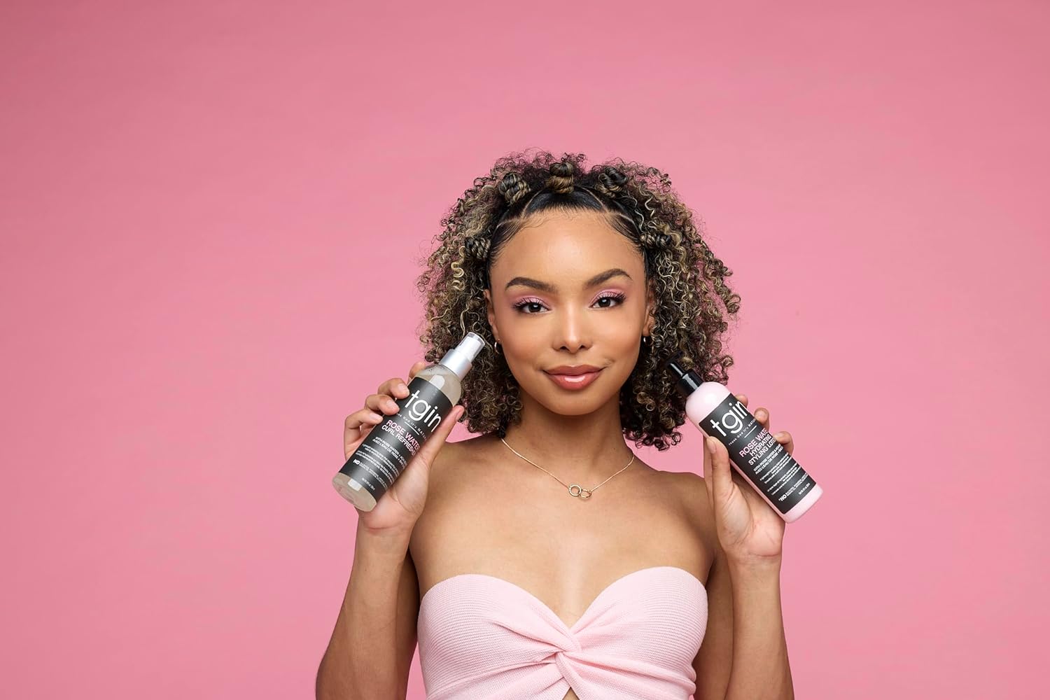 tgin Rose Water Defining Styling Gel for Natural hair - Curls - Waves - Low porosity hair - Fine hair 13OZ : Beauty & Personal Care