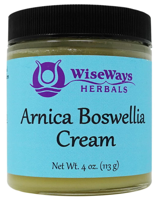 Wiseways Herbals Arnica Boswella Cream 4 Oz
