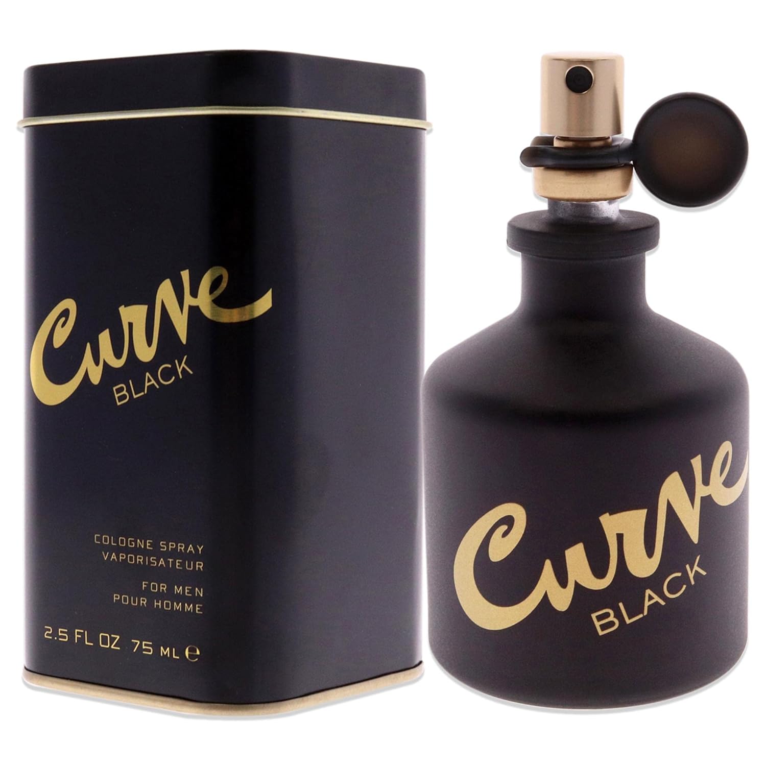 Liz Claiborne Curve Black Men 2.5 Oz Cologne Spray : Beauty & Personal Care