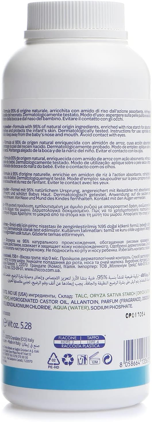 Artsana Chicco Baby Moments Talcum Powder