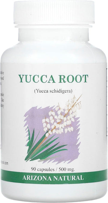 ARIZONA NATURAL YUCCA ROOT,500MG, 90 CAP