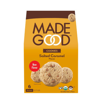 Madegood Salted Caramel Cookies, 6 X 7Oz