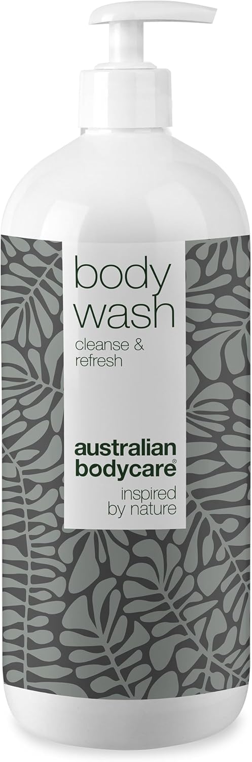 Shower Gel With 4-Terpineol Known From Tea Tree Oil 1000 Ml - Body Wash Helps Pimples, Athlete'S Foot, Ringworm, Jock Itch, Acne & Body Odor