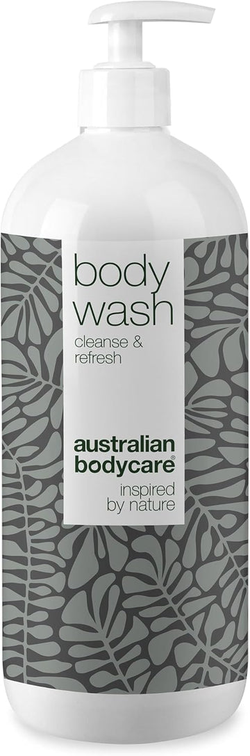 Shower Gel With 4-Terpineol Known From Tea Tree Oil 1000 Ml - Body Wash Helps Pimples, Athlete'S Foot, Ringworm, Jock Itch, Acne & Body Odor