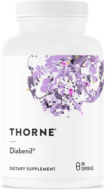 THORNE Diabenil - Support for Maintaining Health - with Chromium, ALA, and Quercetin Phytosome - 90 Capsules