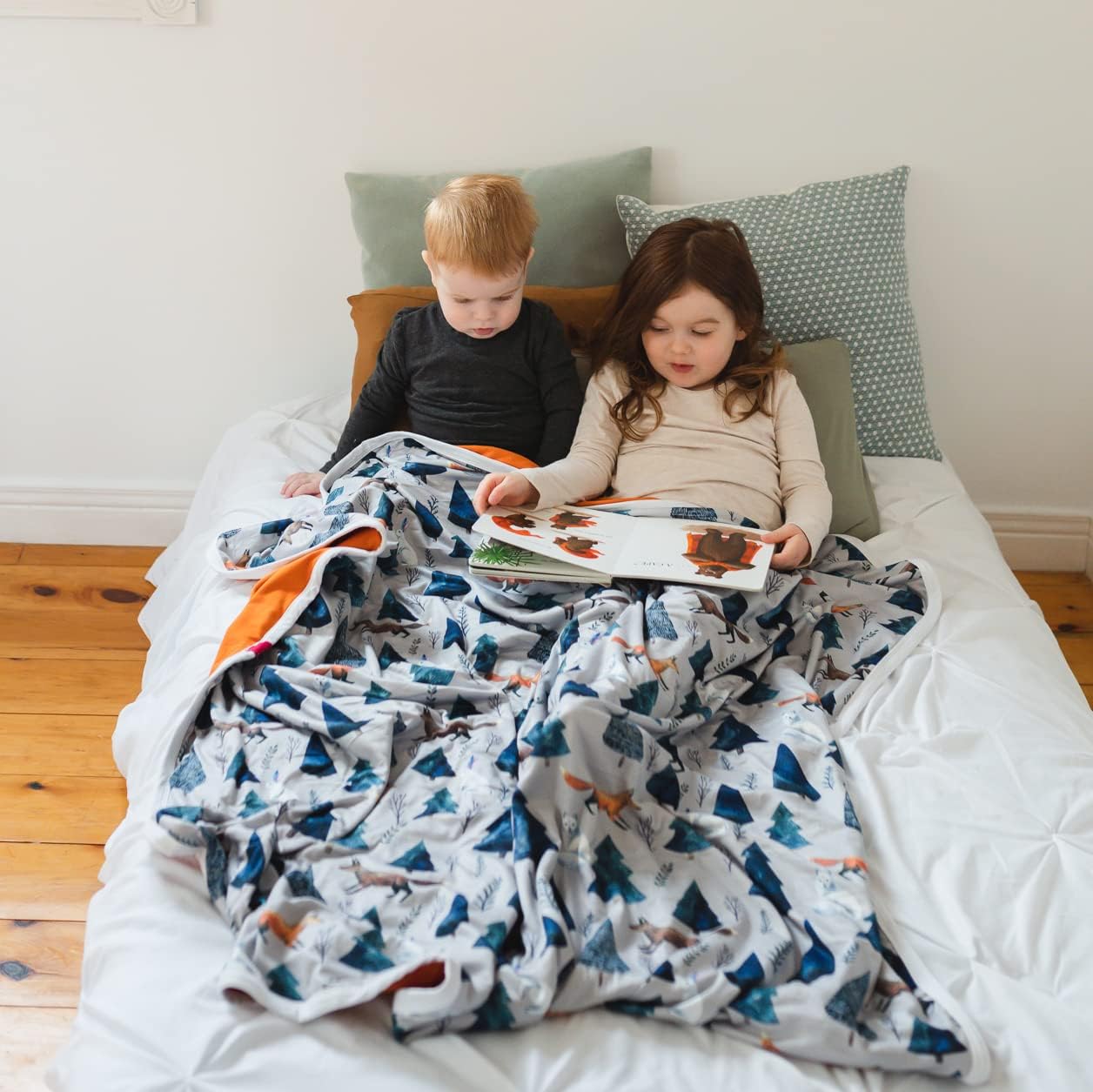 Pobi Baby Premium Baby Blanket, Soft Stretchy Quilt For Babies, Toddlers, Kids (Magical Animal)