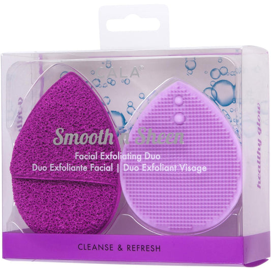 Cala Purple Facial Exfoliator Duo