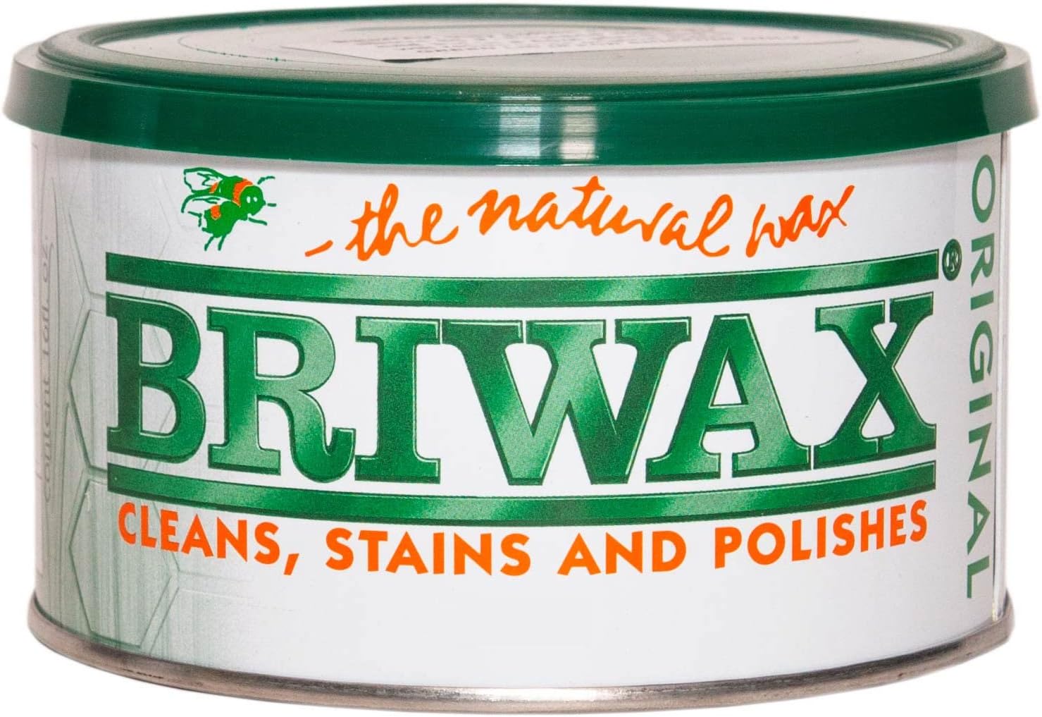 Briwax Mid Brown (previously Dark Oak) Furniture Wax Polish, Cleans, stains, and polishes