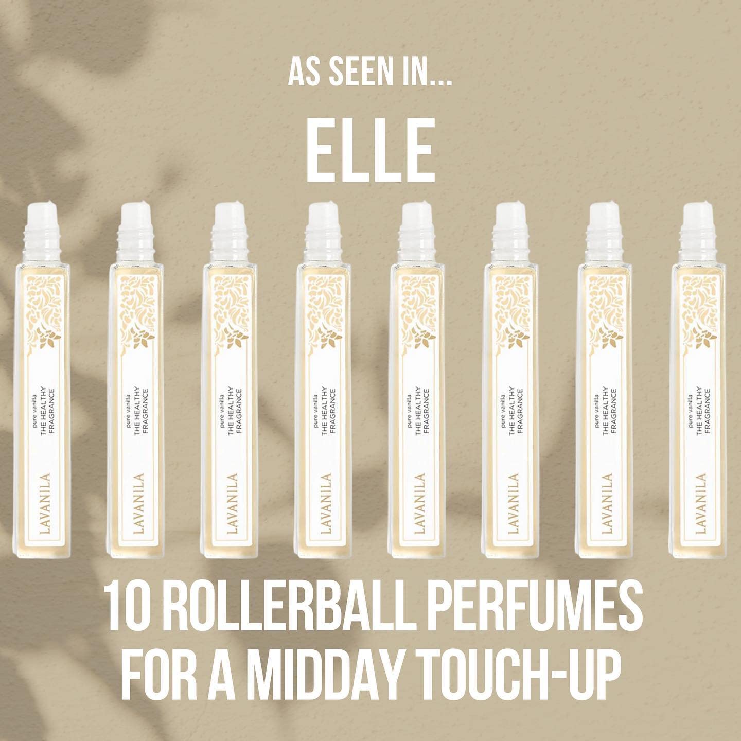 Lavanila Roller Perfume Set Of 2, Includes Pure Vanilla + Vanilla Grapefruit - The Healthy Fragrance For Women, Clean And Natural : Beauty & Personal Care