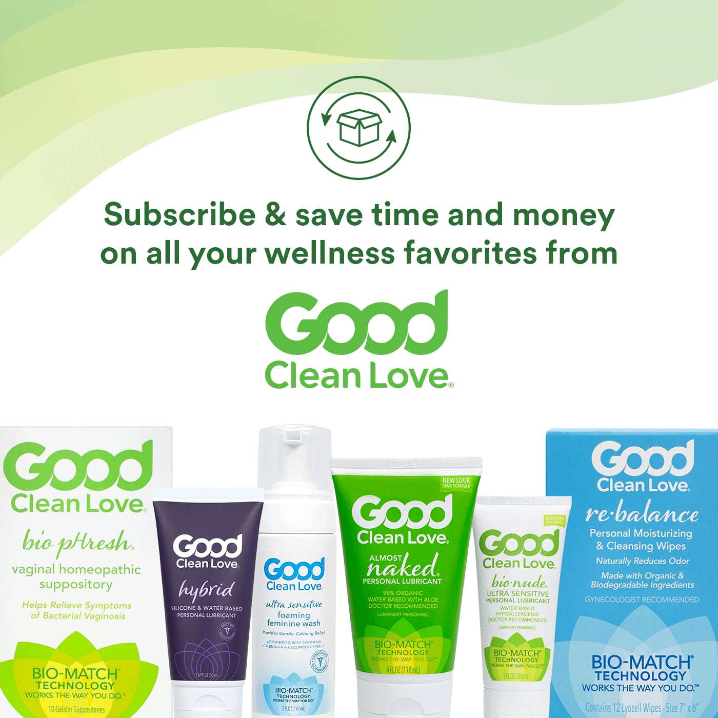Good Clean Love Rebalance Feminine Wipes, Supports Vaginal Health Naturally & Reduces Odor, Moisturizing & Cleansing Hygiene Product Made with Aloe, pH-Balanced Feminine Wipes, 12 Biodegradable Wipes : Health & Household
