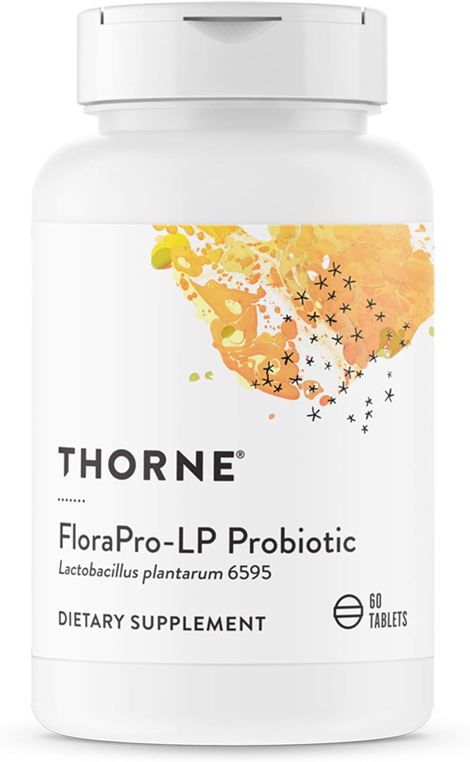 Thorne oraPro-LP Probiotic - Acid-Resistant L. Plantarum Pearls for Easy Dosing - 60 Pearl Tablets