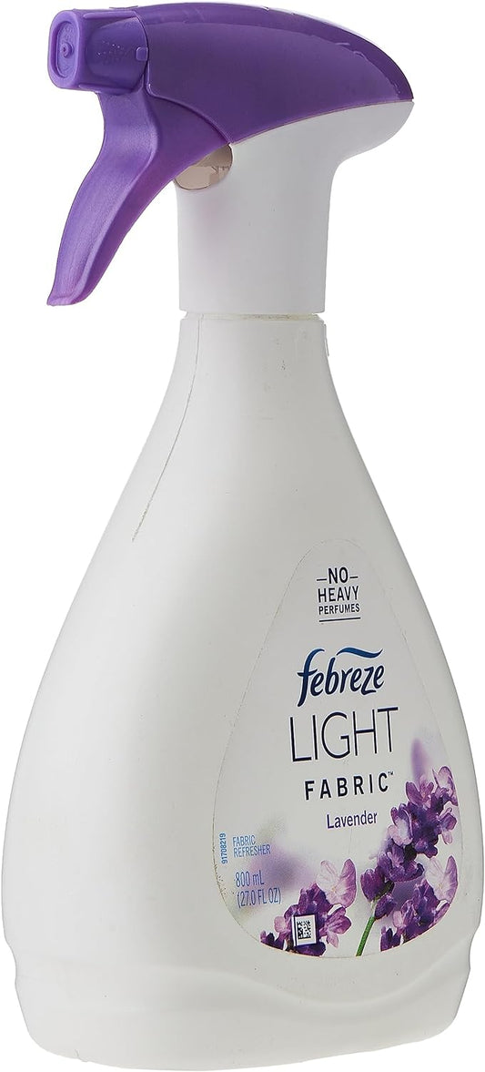 Febreze LIGHT Fabric Refresher, Lavender, 27 fl. oz. Spray Bottle
