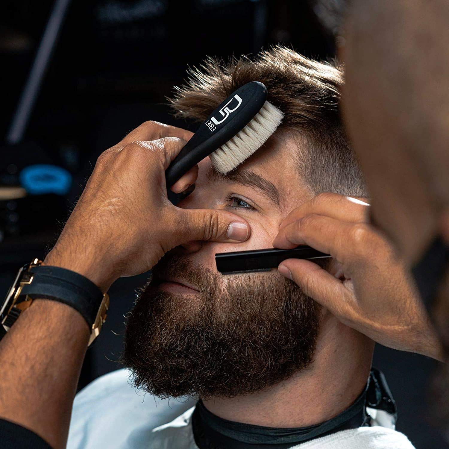 L3 Straight Razor Holder (Black) : Beauty & Personal Care