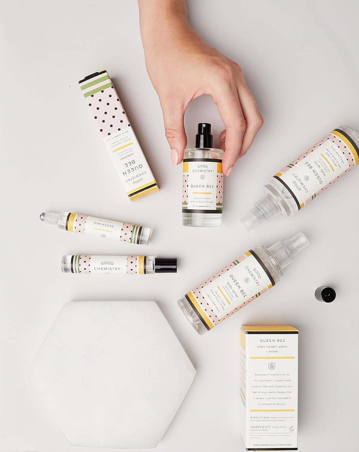 Good Chemistry Queen Bee Rollerball Perfume : Beauty & Personal Care