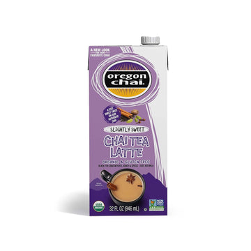 Oregon Chai Slightly Sweet Chai Concentrate, 32 Fl Oz