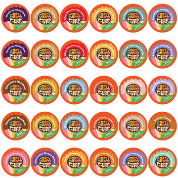 Crazy Cups Decaf Single Serve Flavored Coffee For Keurig K Cup Brewer, 30 Count