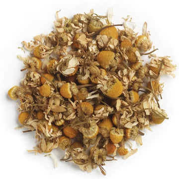 Frontier Co-Op Organic German Whole Chamomile Flowers, 1-Pound Bulk Bag, Makes Relaxing/Calming Tea, Kosher, Non Irradiated