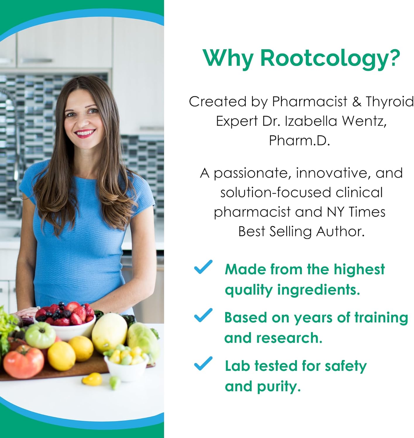 Rootcology By Dr. Izabella Wentz | S. Boulardii | Probiotic Capsules - Shelf-Stable 10 Billion Cfu Saccharomyces | 60 Capsules : Health & Household