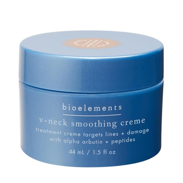 Bioelements V-Neck Smoothing Creme - 1.5 Fl Oz - Anti-Aging Chin-To-Chest Cream - Target Fine Lines, Weathered Skin & Spots - Vegan, Gluten Free - Never Tested On Animals