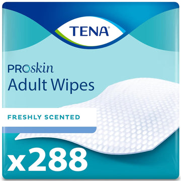 Tena Proskin Ultra Adult Wipes – 288 Count (6 Pack Of 48)