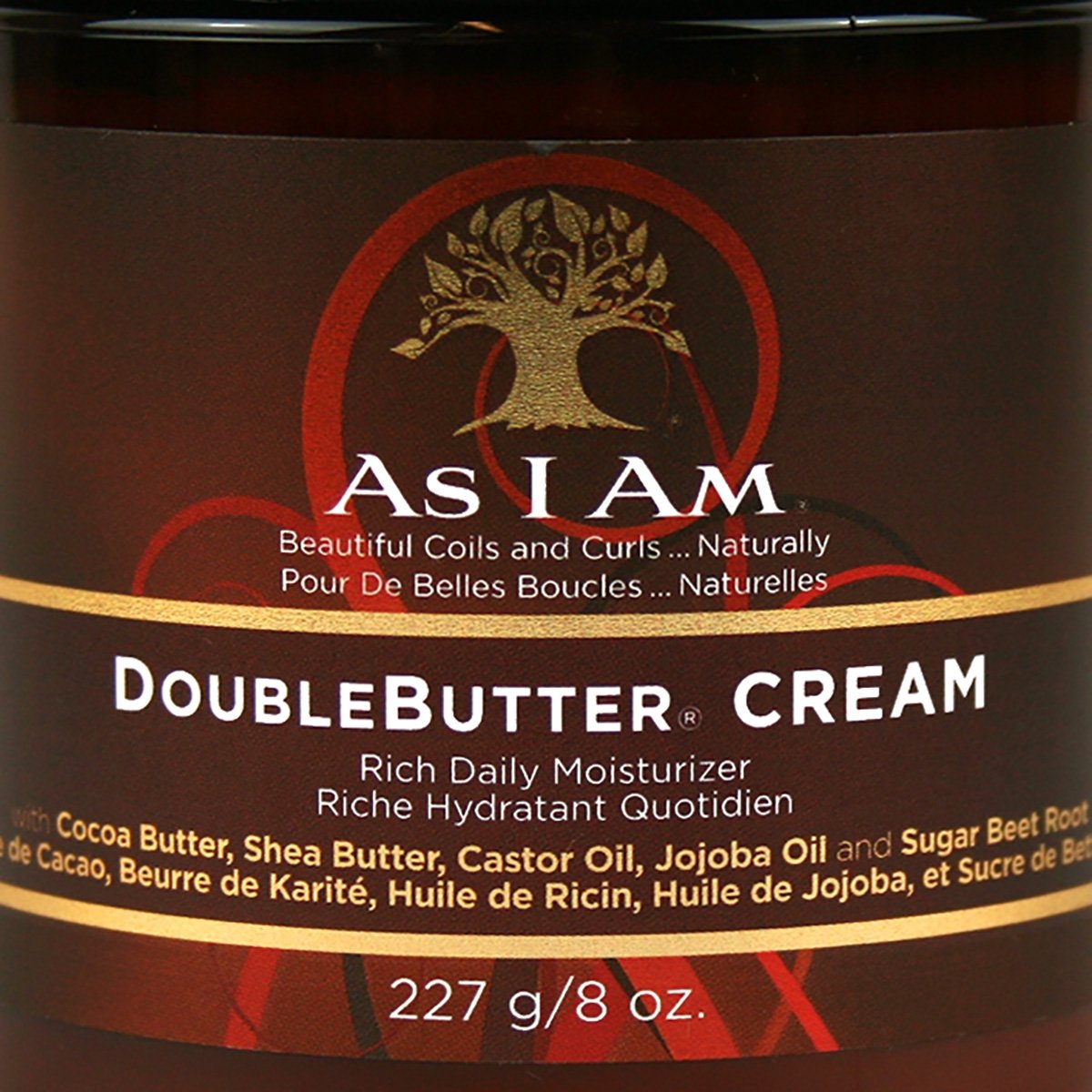 As I Am Double Butter Rich Daily Moisturizer, 8 Ounce : Hair Styling Creams : Beauty & Personal Care